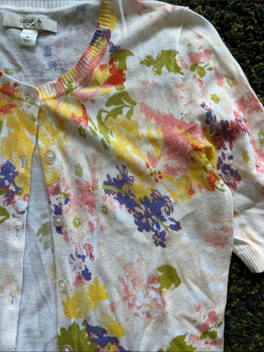 Liz Claiborne Knit Top / Cardigan - Picture 3 of 3